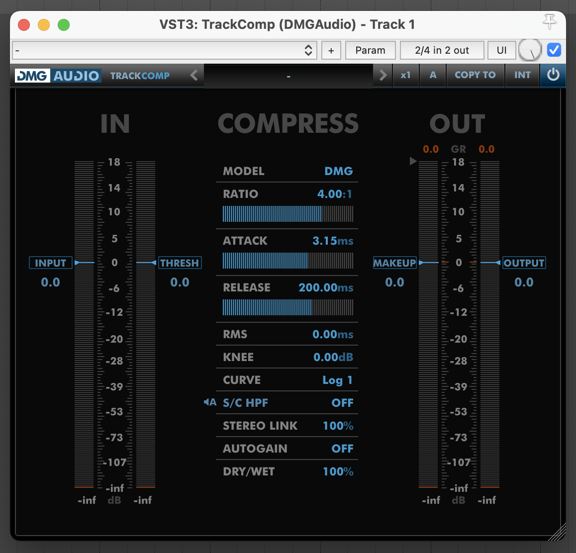 DMG Audio TrackComp 2